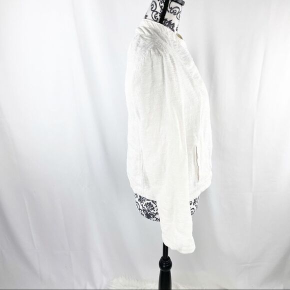 Vince Stretch Frise Asymmetrical Scuba Jacket - Picture 7 of 11